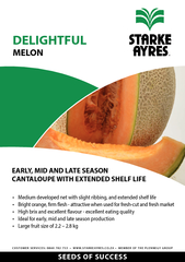 EARLY MID AND LATE SEASON CANTALOUPE WITH EXTENDED SHE