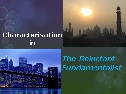 Characterisation in The Reluctant Fundamentalist