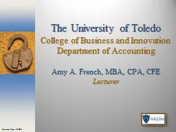 The  University  of Toledo