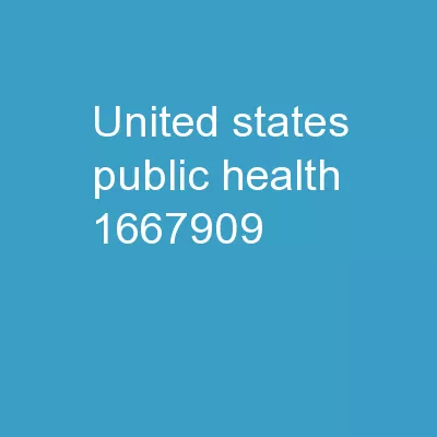 United States Public  Health
