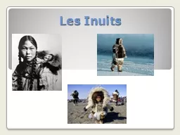 Les Inuits Dans notre province, comme les Innu, ils habitent au Labrador.