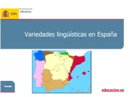 Índice Las lenguas oficiales de España