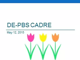 DE-PBS Cadre May 12, 2015
