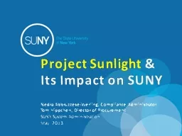 Project Sunlight  &