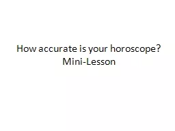 How accurate is your horoscope?