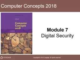 Computer Concepts 2018 Module
