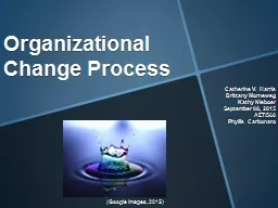 Organizational Change Process