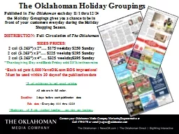 The Oklahoman Holiday Groupings