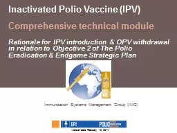 Inactivated Polio Vaccine (IPV)