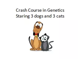 Crash Course in Genetics