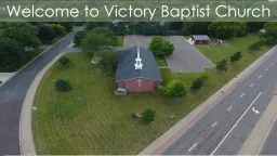 Welcome to Victory Baptist Church