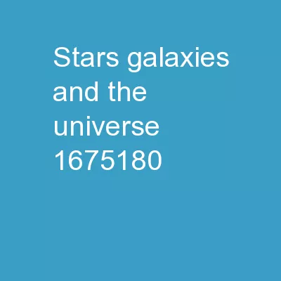 Stars, Galaxies, and the Universe
