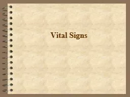 Vital Signs 4 main vital signs