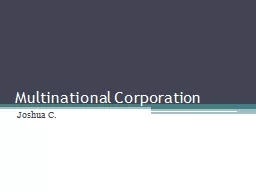 Multinational Corporation