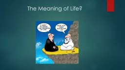 The Meaning of Life? The Classic Western World View