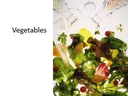 Vegetables Nutrition Vitamin A-