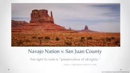 Navajo Nation v. San Juan County