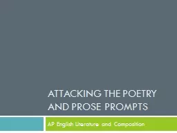 Attacking  the  Poetry and Prose Prompts