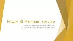 Power BI Premium Service
