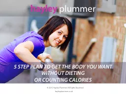 hayley plummer-  YOUR 7 DAY DETOX KICKSTART