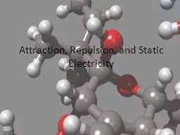 Attraction, Repulsion, and Static Electricity