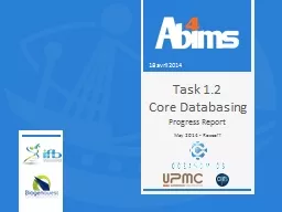 Task  1.2 Core   Databasing