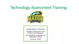 Technology Assessment Training
