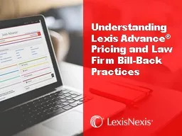 Understanding Lexis Advance