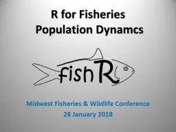 R for Fisheries  Population