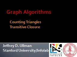 Graph Algorithms Counting Triangles