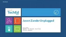 Jason Zander Unplugged Jason