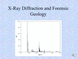 X-Ray Diffraction and Forensic Geology