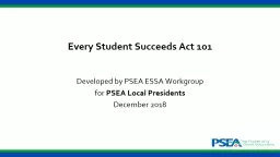 Every Student Succeeds Act 101