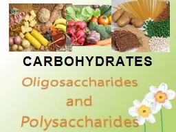 Carbohydrates Oligosaccharides