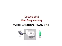 UFCEUS-20-2  Web Programming
