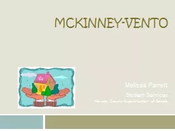 McKinney-Vento Melissa Parrett