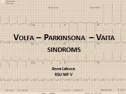 Volfa –  Parkinsona  –