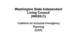 Washington  State Independent Living Council