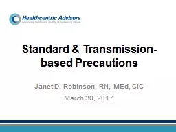 Standard & Transmission-based Precautions
