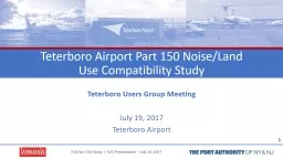 Teterboro Airport Part  150
