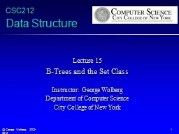 CSC212    Data Structure