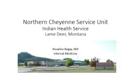 Northern Cheyenne Service Unit