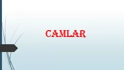 CAMLAR   HEDEFLER Cam kavramının açıklanması, yapısı ve türleri