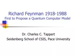 Richard Feynman 1918-1988