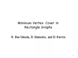 Minimum Vertex Cover in Rectangle Graphs