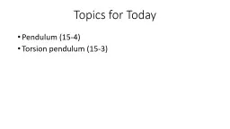 Topics for Today Thermal expansion (18-3)