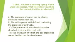 A) The presence of nuclei can be clearly detected within each