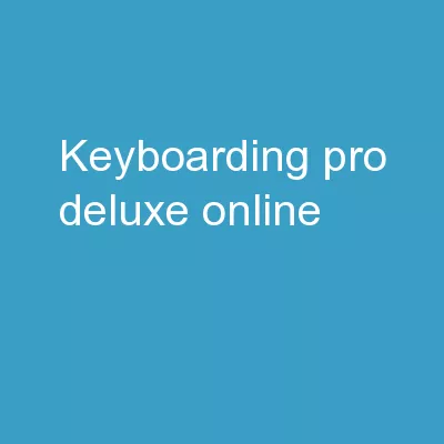 KeyBoarding  Pro Deluxe ONLINE