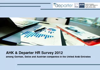 AHK  Departer HR Survey  among German Swiss and Austri