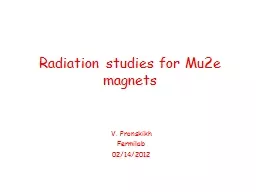 Radiation studies for Mu2e magnets